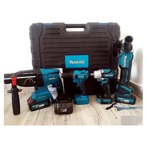 Makita Aku 4u1 – Udarni odvijač, brusilica, šrafilica, bušilica sa čekićem