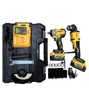 Dewalt set aku odvijac udarni +srafilica  +  brusilica 128v 3u1