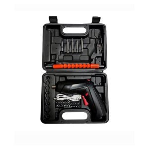 Mini screwdriver with rechargeable battery and light 4.2V