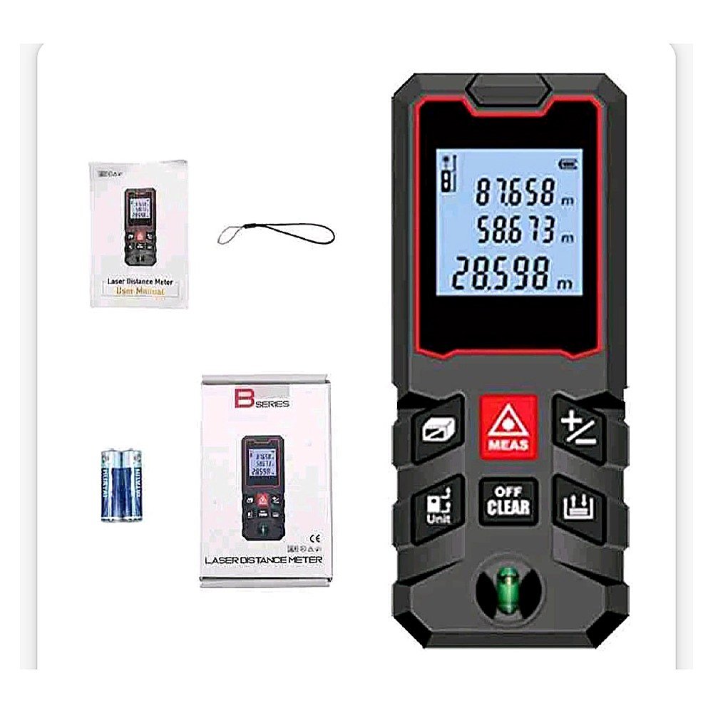 Laserski metar sa libelom 70m
