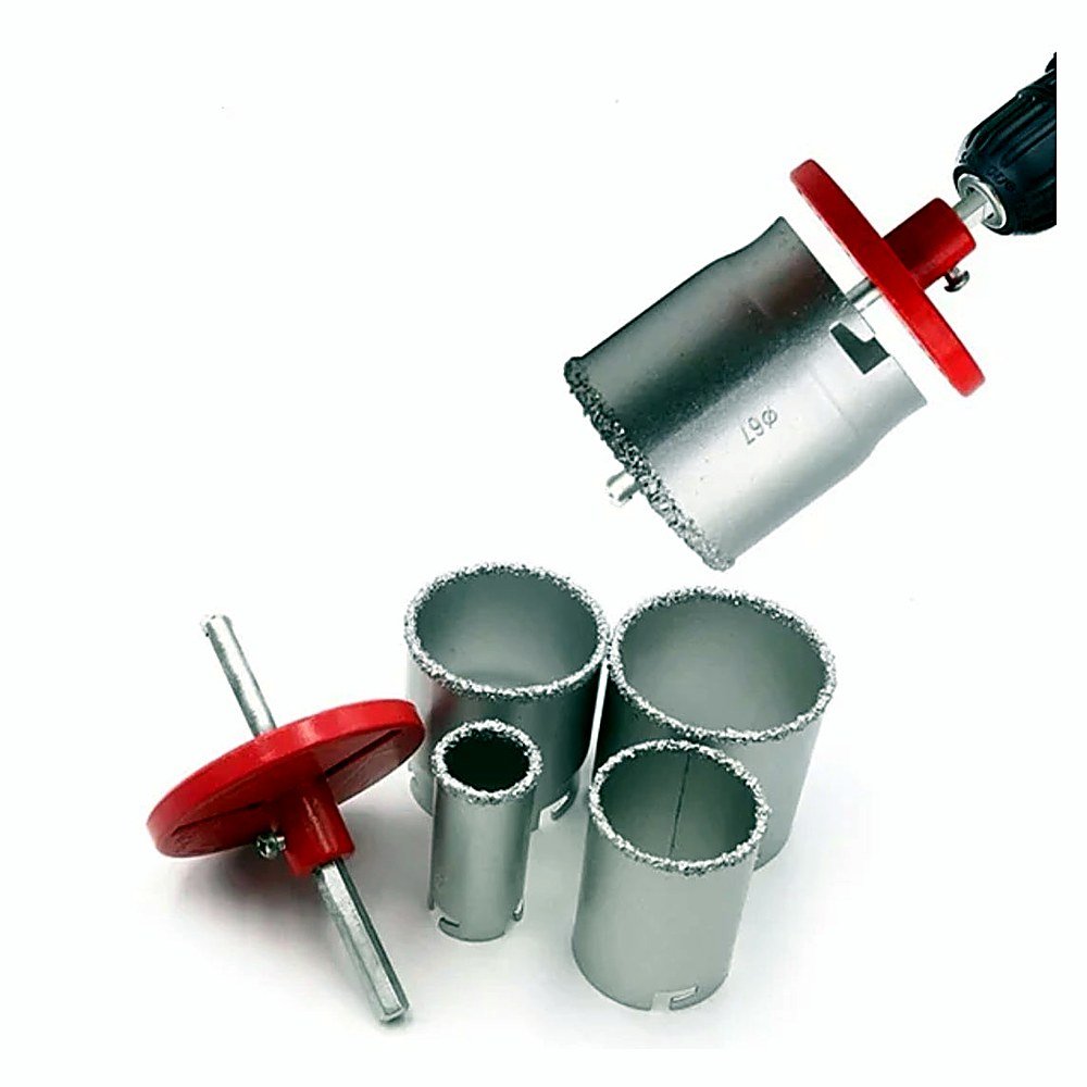 Dijamantske krune za keramiku 5u1 set